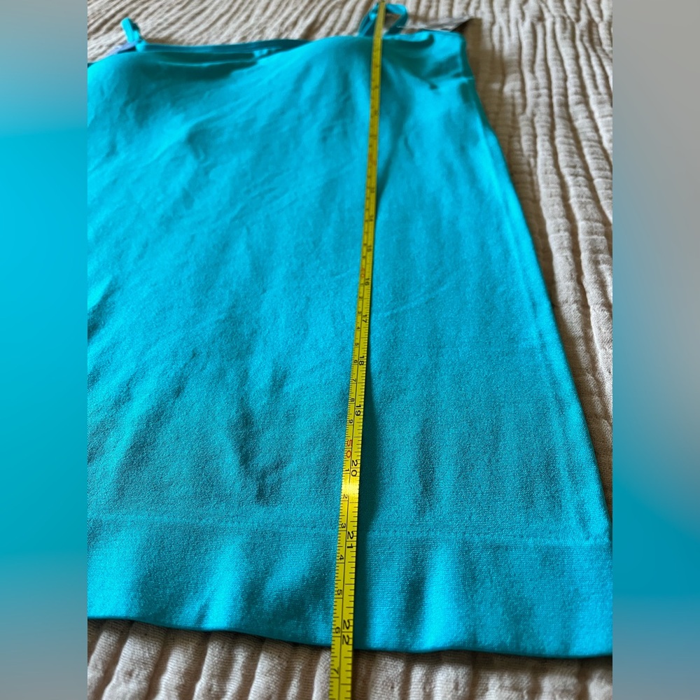 Jockey Duet Cami Microfiber Seamfree Modern Fit Aqua Womens Size XL NWT - Picture 10 of 10